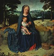 DAVID, Gerard The Rest on the Flight into Egypt sfgs USA oil painting reproduction